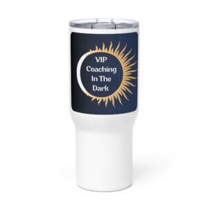 VIPCITD Signature Eclipse Logo - Travel mug with a handle