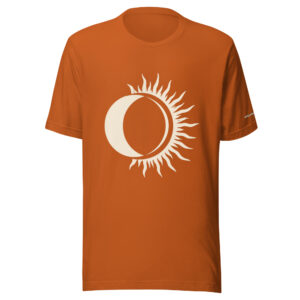 VIPCITD Simple Eclipse in Cream T-Shirt - Image 10