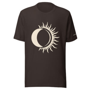 VIPCITD Simple Eclipse in Cream T-Shirt - Image 5