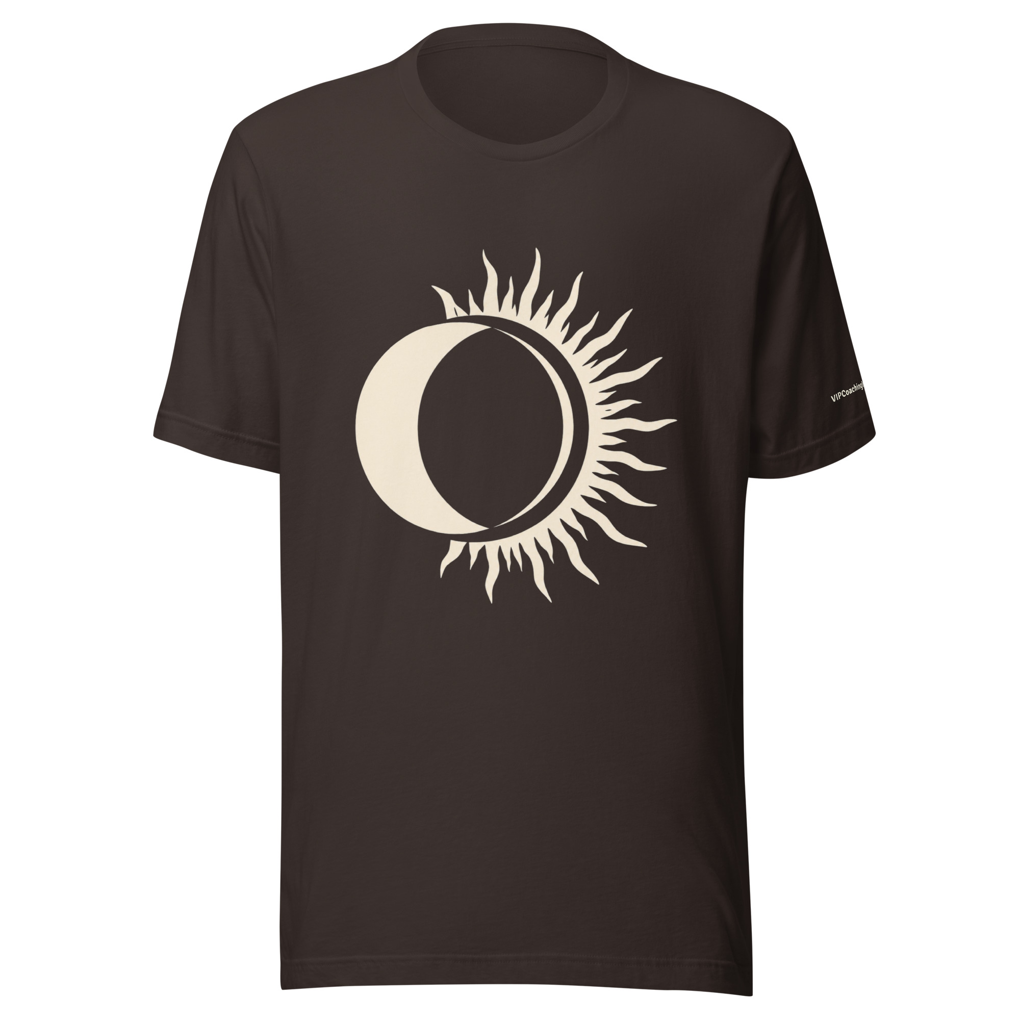 VIPCITD Simple Eclipse in Cream T-Shirt - Image 5