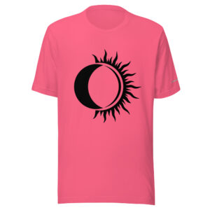 VIPCITD Simple Eclipse in Black - T-shirt - Image 3