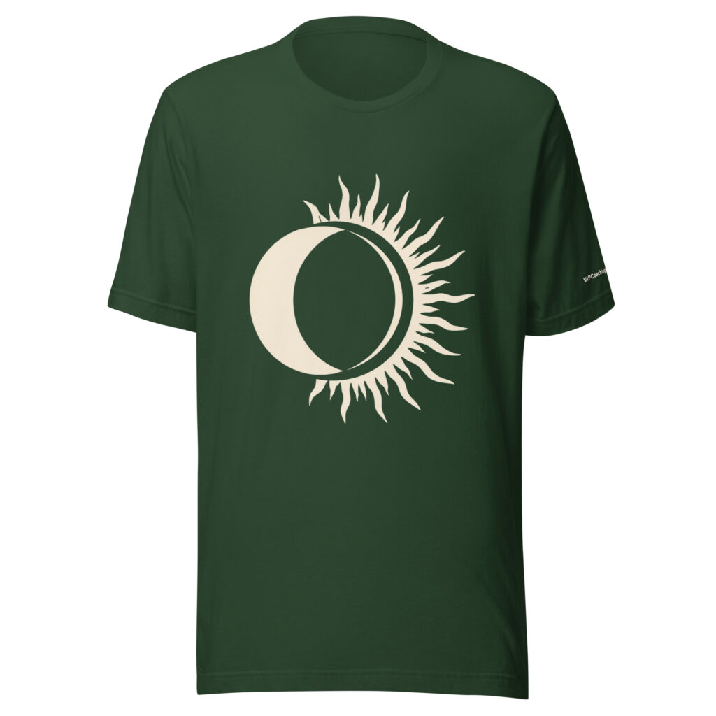 VIPCITD Simple Eclipse in Cream T-Shirt