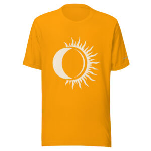 VIPCITD Simple Eclipse in Cream T-Shirt - Image 14