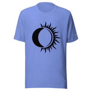 VIPCITD Simple Eclipse in Black - T-shirt - Image 8