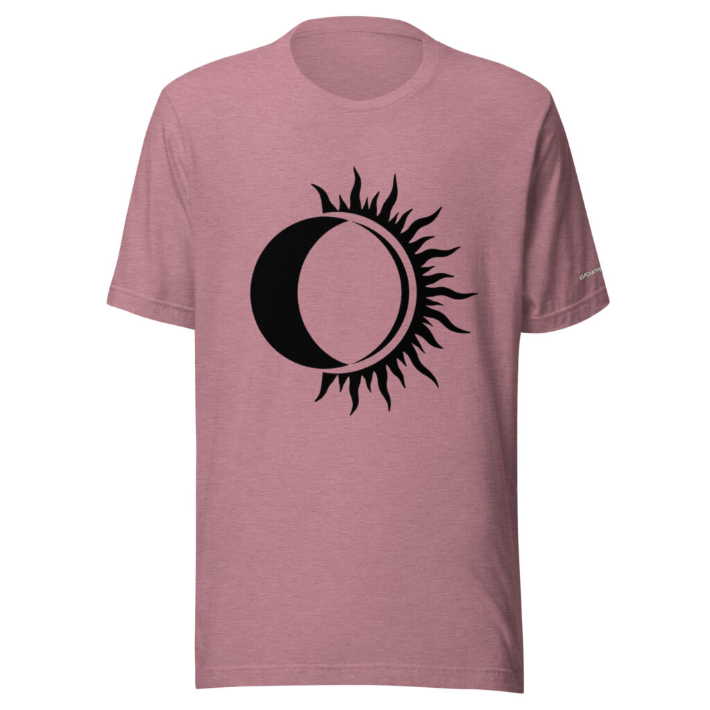 VIPCITD Simple Eclipse in Black - T-shirt