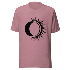 VIPCITD Simple Eclipse in Black - T-shirt - Image 7