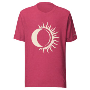 VIPCITD Simple Eclipse in Cream T-Shirt - Image 9
