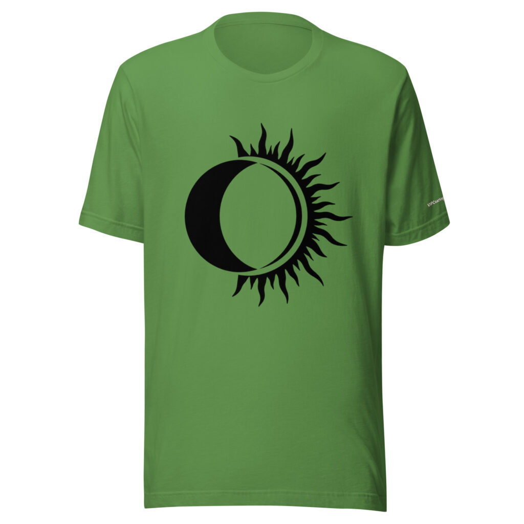 VIPCITD Simple Eclipse in Black - T-shirt