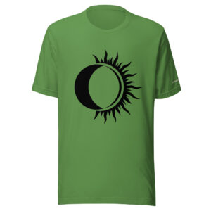 VIPCITD Simple Eclipse in Black - T-shirt - Image 2
