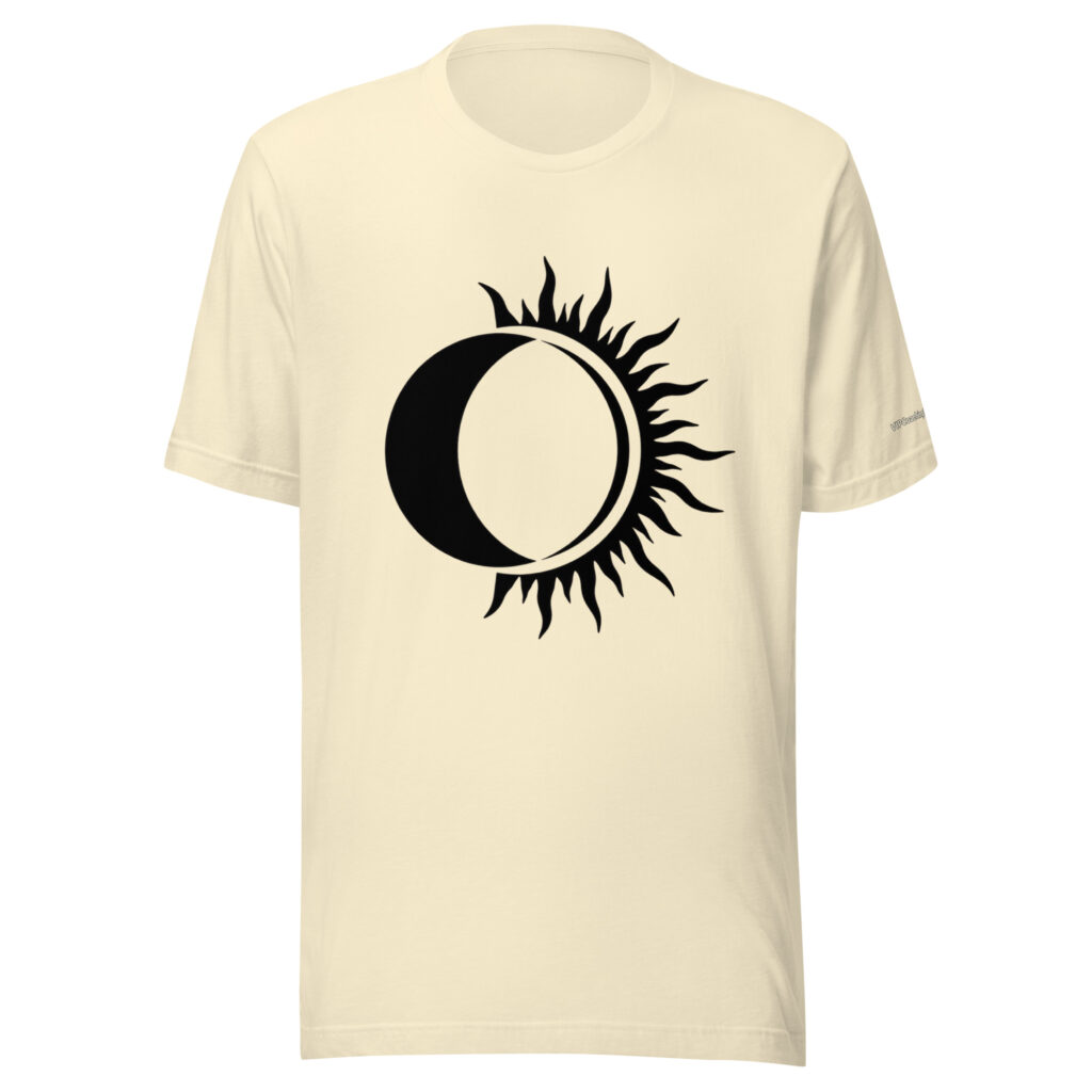 VIPCITD Simple Eclipse in Black - T-shirt