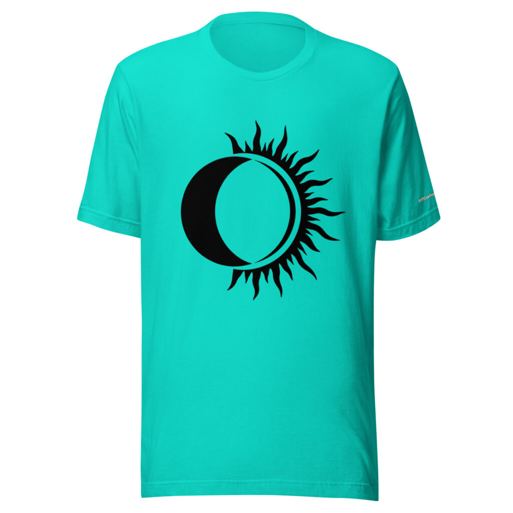 VIPCITD Simple Eclipse in Black - T-shirt